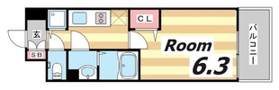 みなと元町駅 徒歩1分 5階の物件間取画像